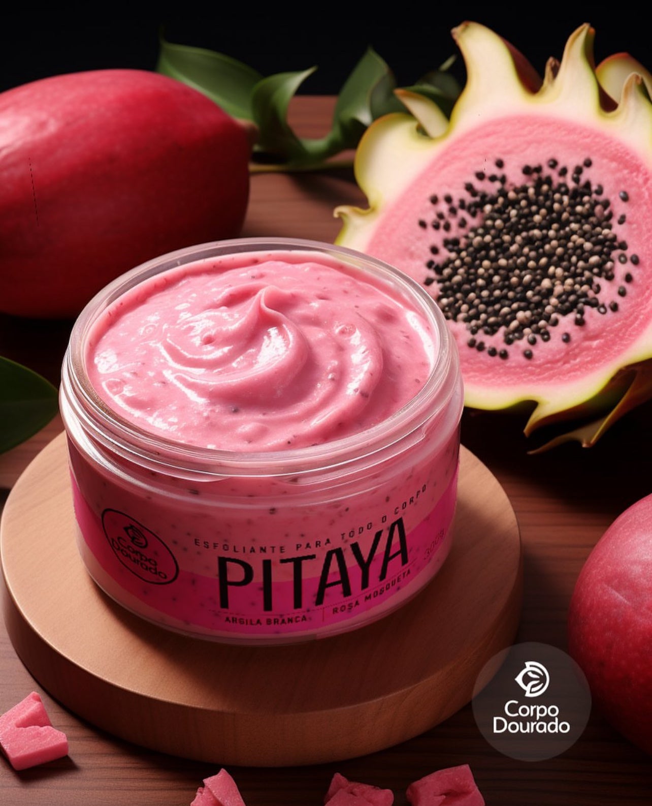 Gommage Pitaya | Rose musquée