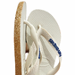 Havaianas Top Branco Semelle Glitter