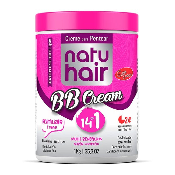 Crème coiffante Natu Hair BB Cream 14 en 1 - 1KG