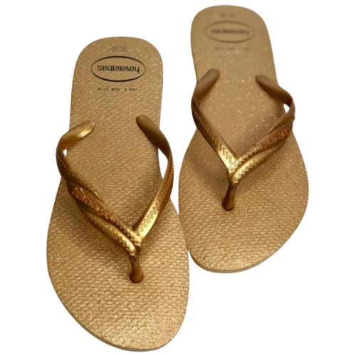 Havaianas Fantasia Glitter Gold