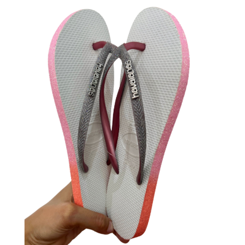 Havaianas Slim D Glitter Rosa O