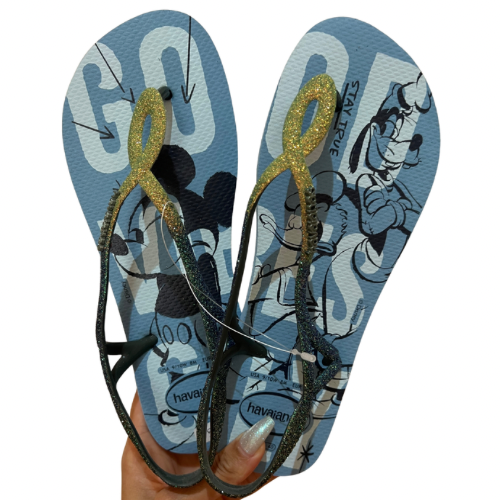Havaianas Luna Disney Blue Verde