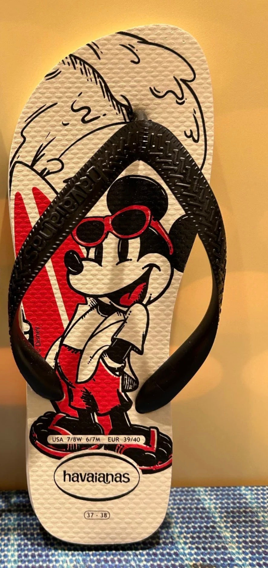 Havaianas Top Disney Mickey Black
