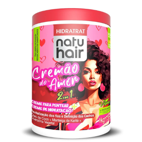 Crème coiffante : Amor 2 en 1