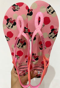 Havaianas Luna Disney Minnie Rosa D