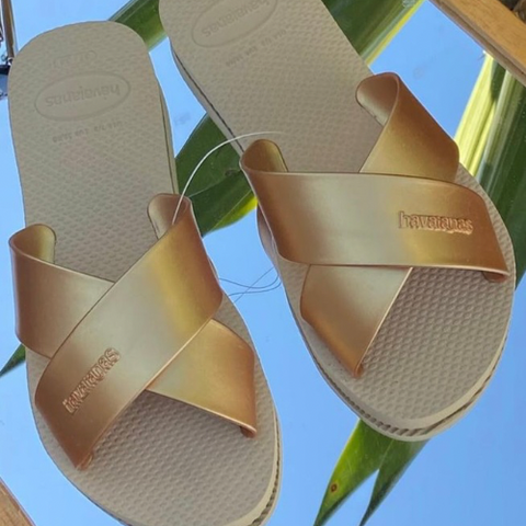 Havaianas Chic Gold