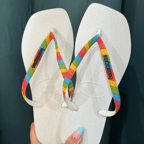 Havaianas Slim Square Branca Talia