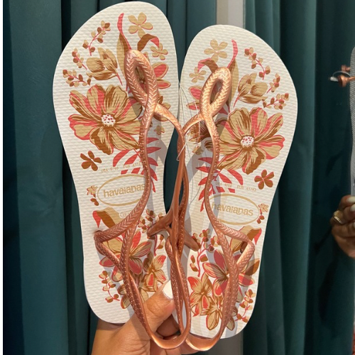 Havaianas Luna Organic Branco Nude