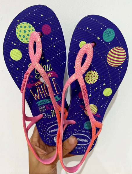 Havaianas Luna Glitter Astro Roxo D