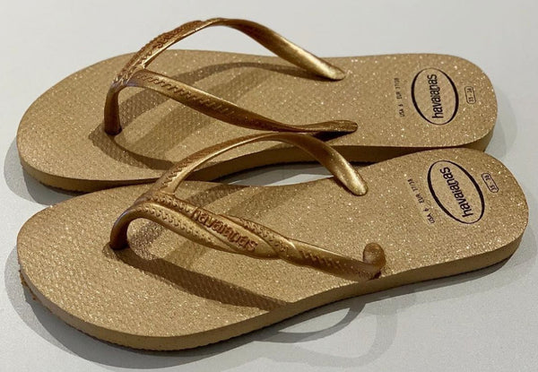 Havaianas Fantasia Glitter Gold