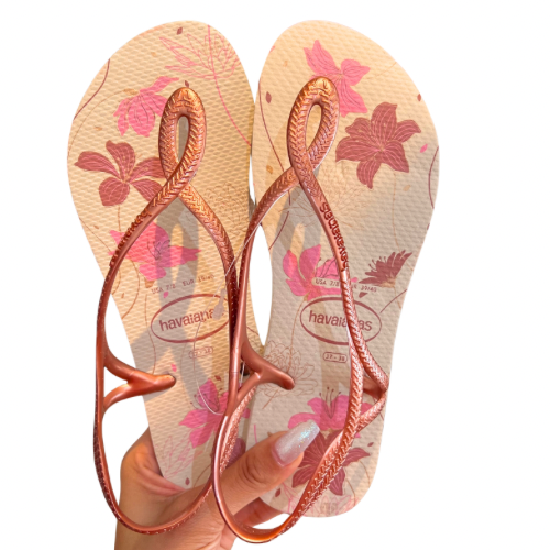 Havaianas Luna Organic Rosa Beige