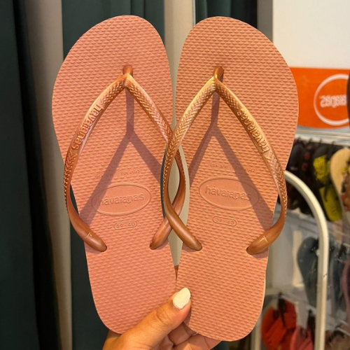 Havaianas Slim Classy Rosa Crocrus
