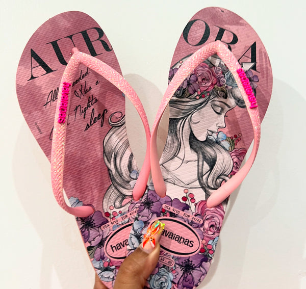 Havaianas Aurore pailleté