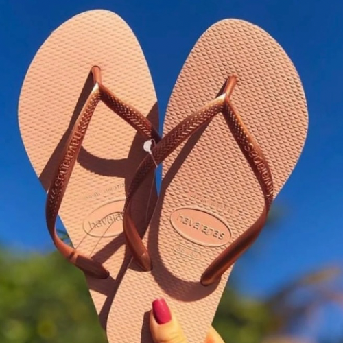Havaianas Slim Rose Gold