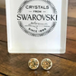 Crystal Swarovski Bijou Doré Contour Gold Taille G