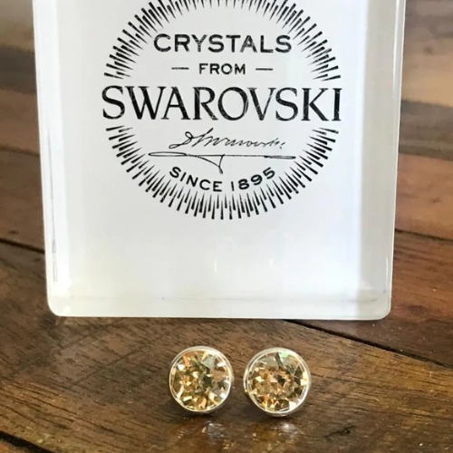 Crystal Swarovski Bijou Doré Contour Gold Taille G