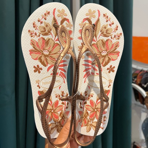 Havaianas Luna Organic Branco bronze