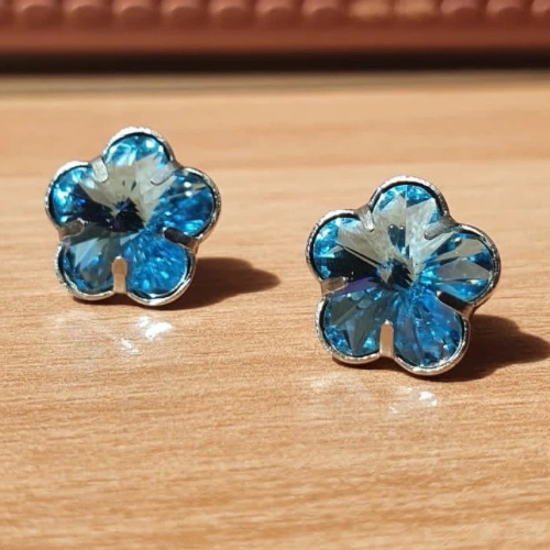 Crystal Bijou Fleur Blue
