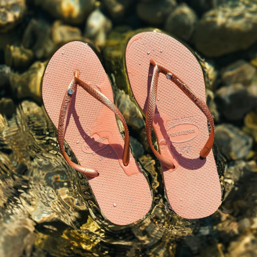 Havaianas Slim Rose Gold