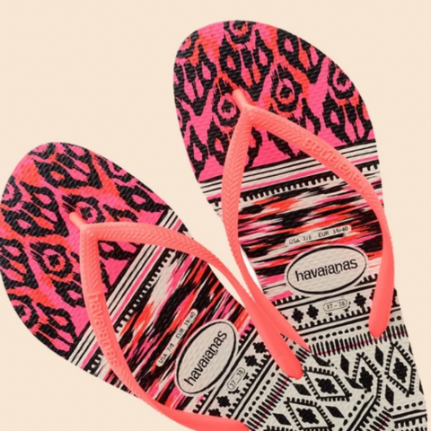 Havaianas Slim Tribal Laranja