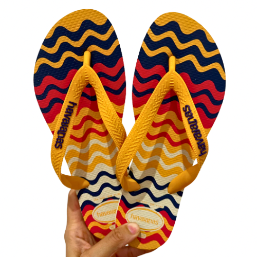 Havaianas Top Tribal Amarelo