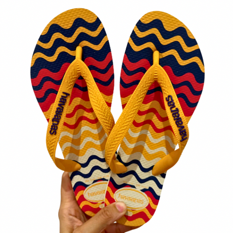 Havaianas Top Tribal Amarelo