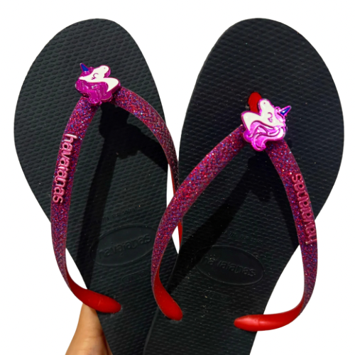 Havaianas Slim Black Magic Unicorn