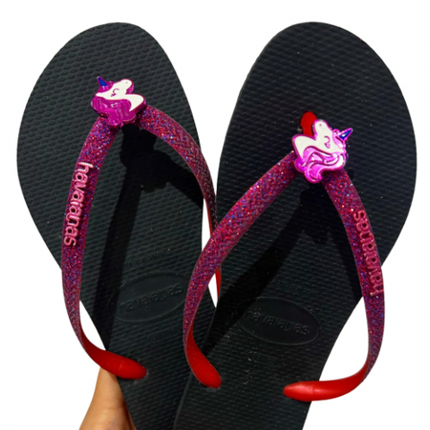 Havaianas Slim Black Magic Unicorn