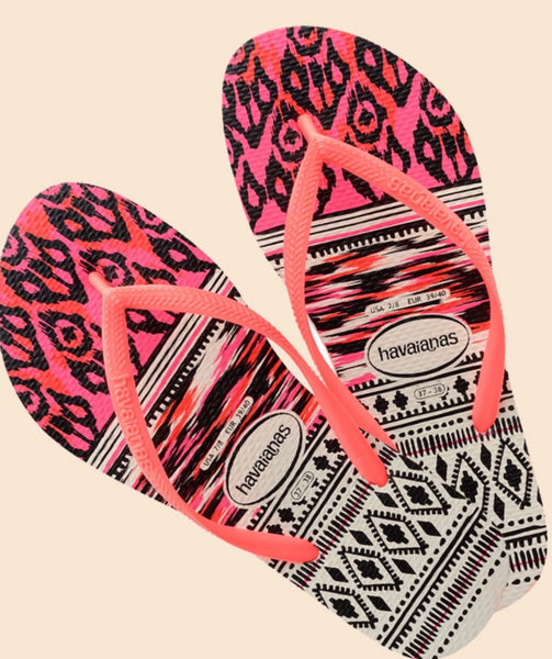 Havaianas Slim Tribal Laranja