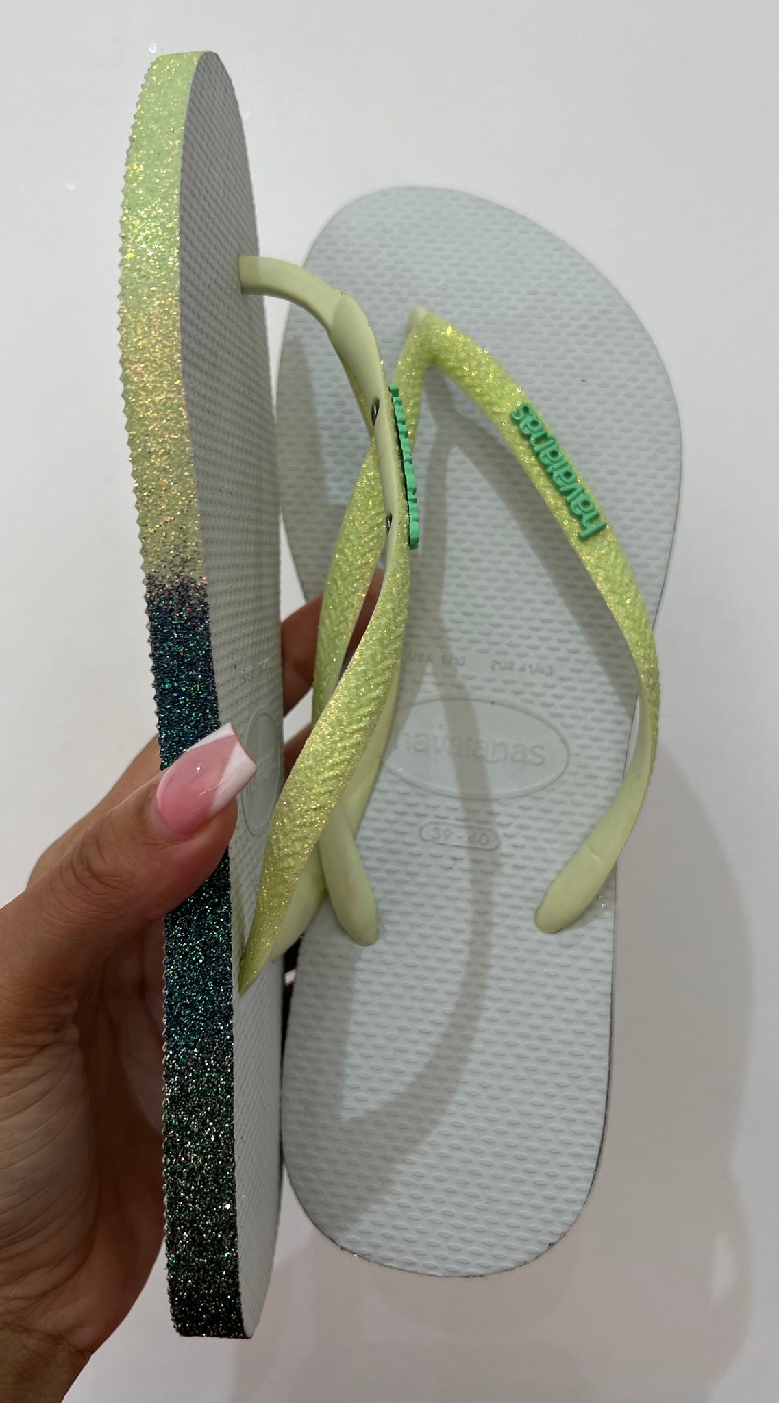 Havaianas Slim Star Glitter Verde Dg