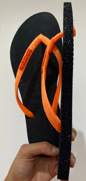 Havaianas Total Glitter Orange Dark