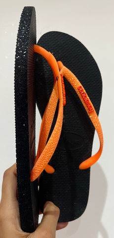 Havaianas Total Glitter Orange Dark