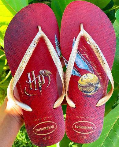 Havaianas Slim Harry Potter Gold