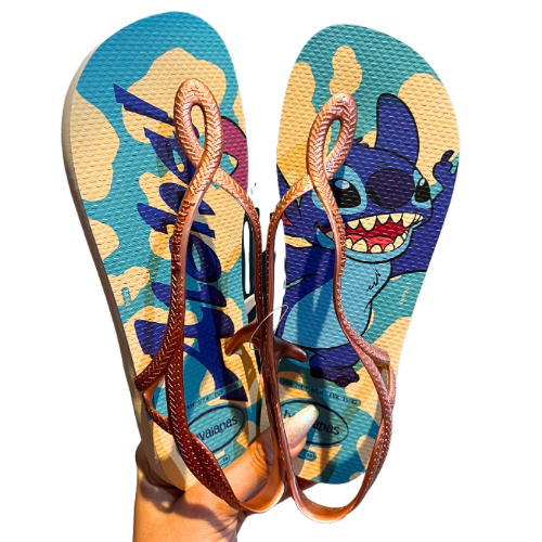 Havaianas Luna Stitch Aloha Blue