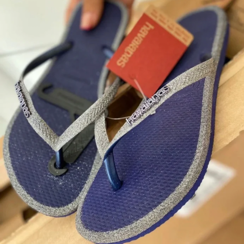 Havaianas Glitter Contour King Grey