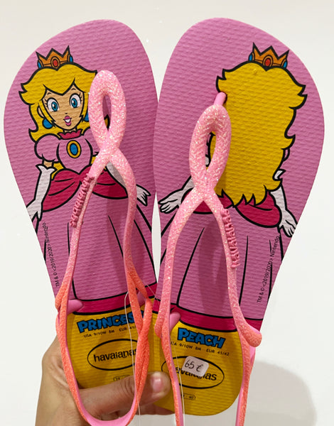 Havaianas Luna Princess peach Rosa COLLECTOR