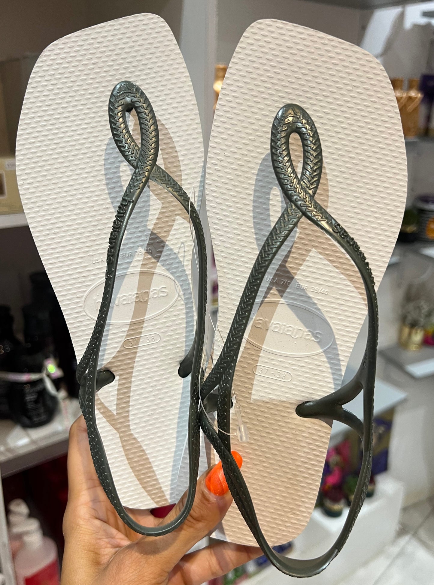 Havaianas Luna Square Branco Olive