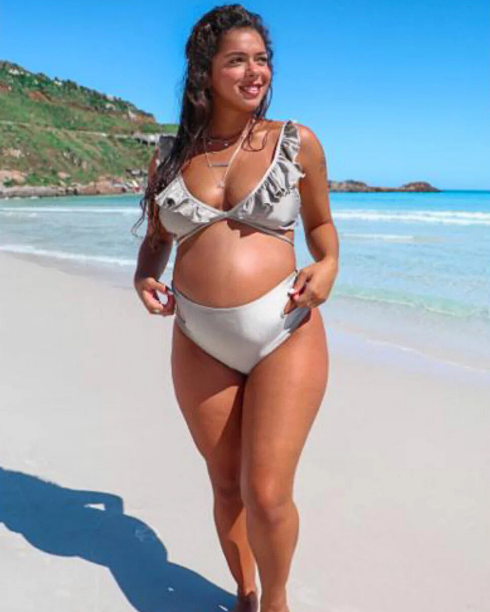 Bikini Hot Pant cinza