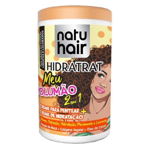 Crème coiffante : Volume 2 en 1
