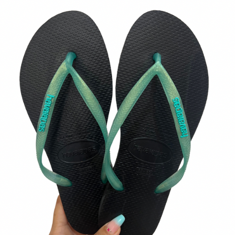 Havaianas Slim Classy Blue Black