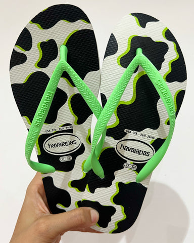 Havaianas Slim Animal Fluo Verde