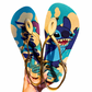 Havaianas Luna Stitch Aloha Gold + Bride Swarovski