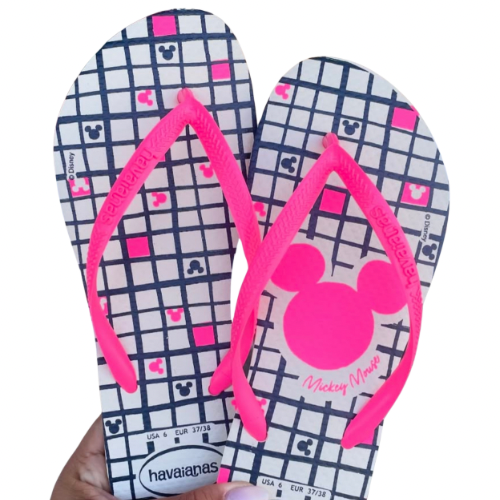 Havaianas Disney Slim Minnie Rosa 2025