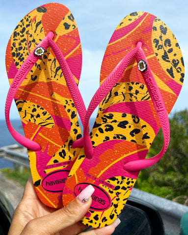 Havaianas Slim Banana + 2 Bijoux