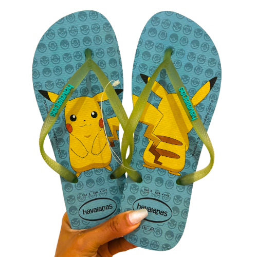 Havaianas Slim Pikachu Blue