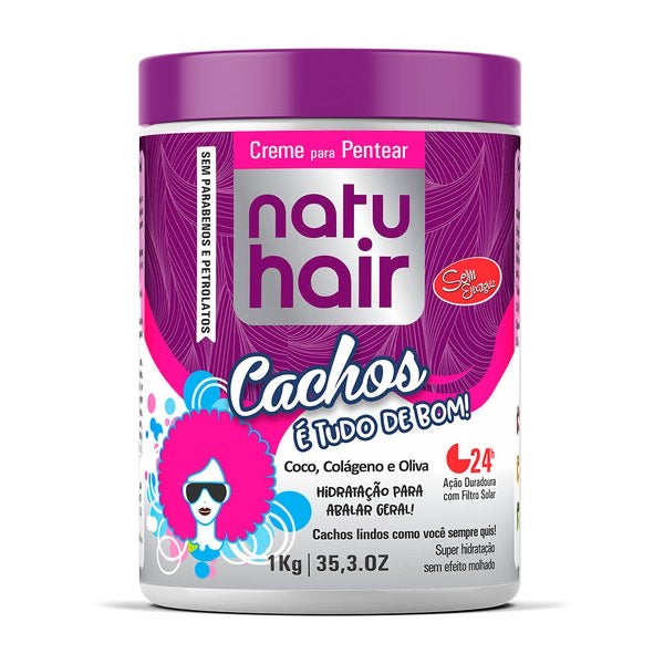 Crème coiffante Natu Hair Cachos 1KG