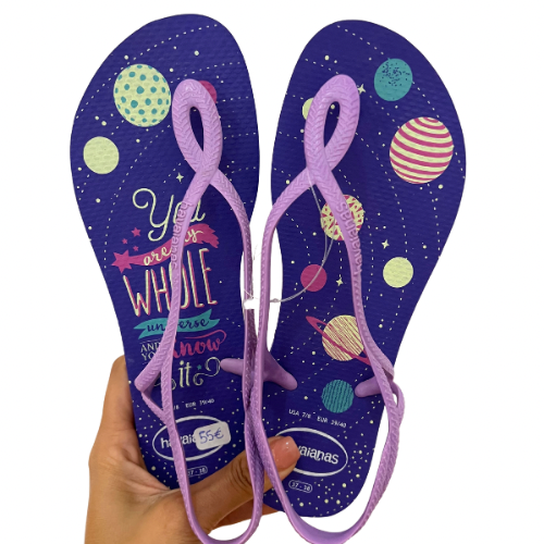 Havaianas Luna Cosmic Violette