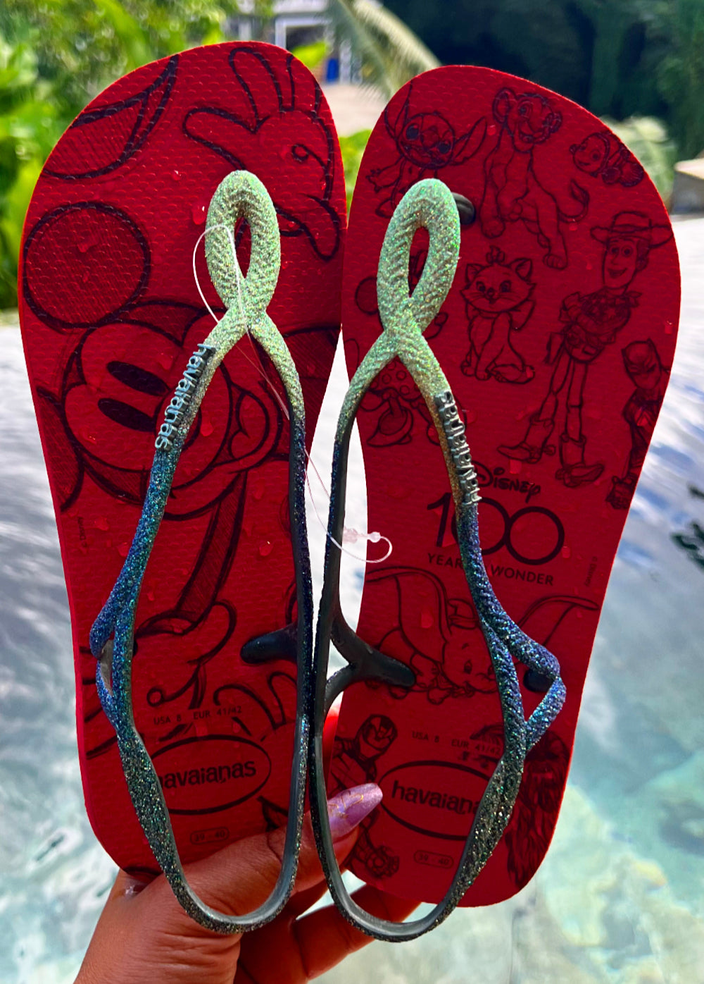 Havaianas Luna Disney Collector 100ans