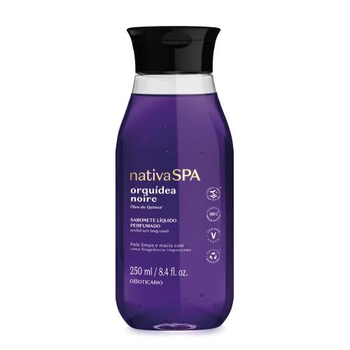 Gel douche orchidée Noire