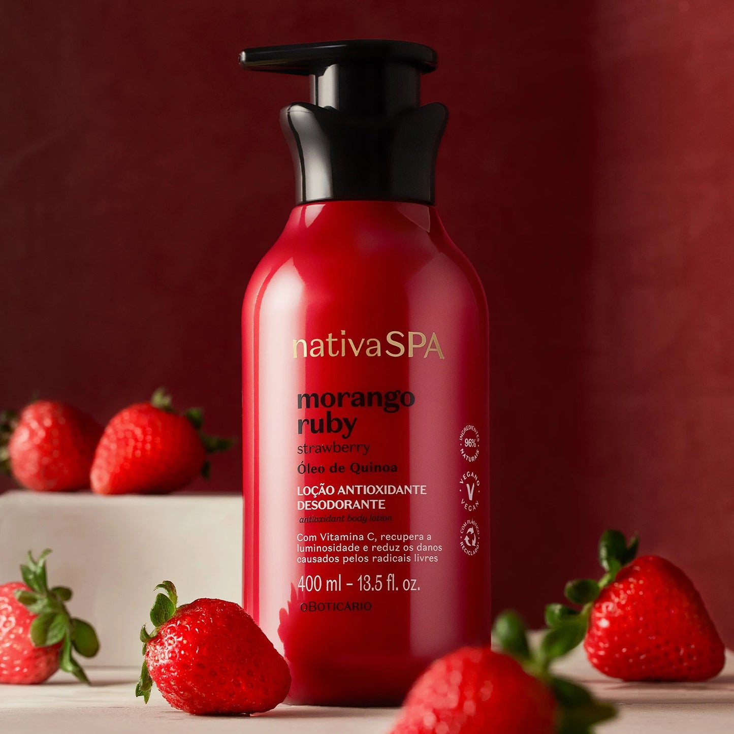 Crème Morango Ruby